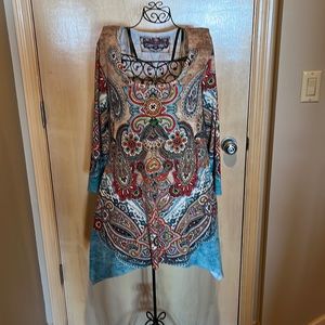 Multi color tunic/dress